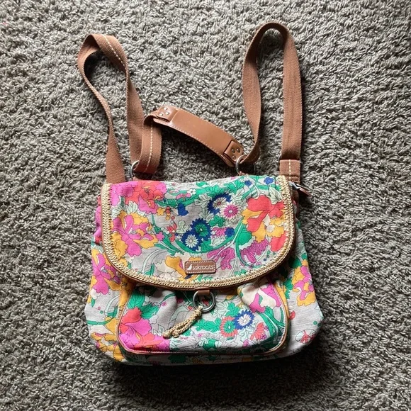 Sakroots | Bags | Sakroots Colorful Floral Backpack Purse  display picture 1